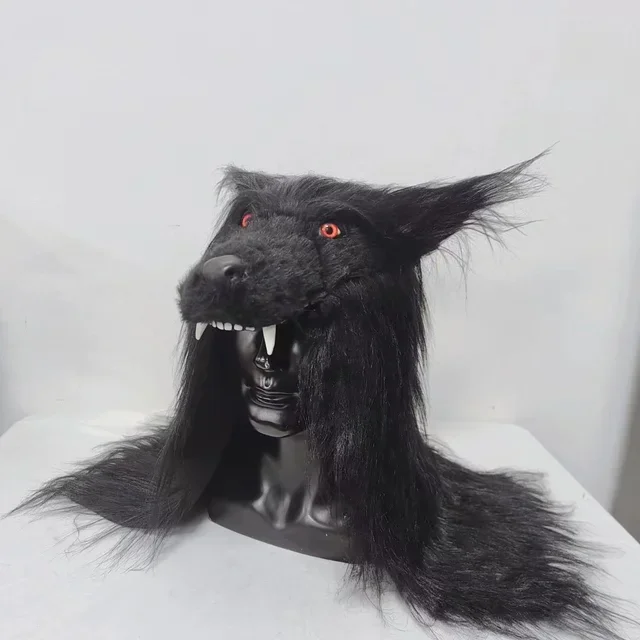 

Реалистичная маска волка из латекса