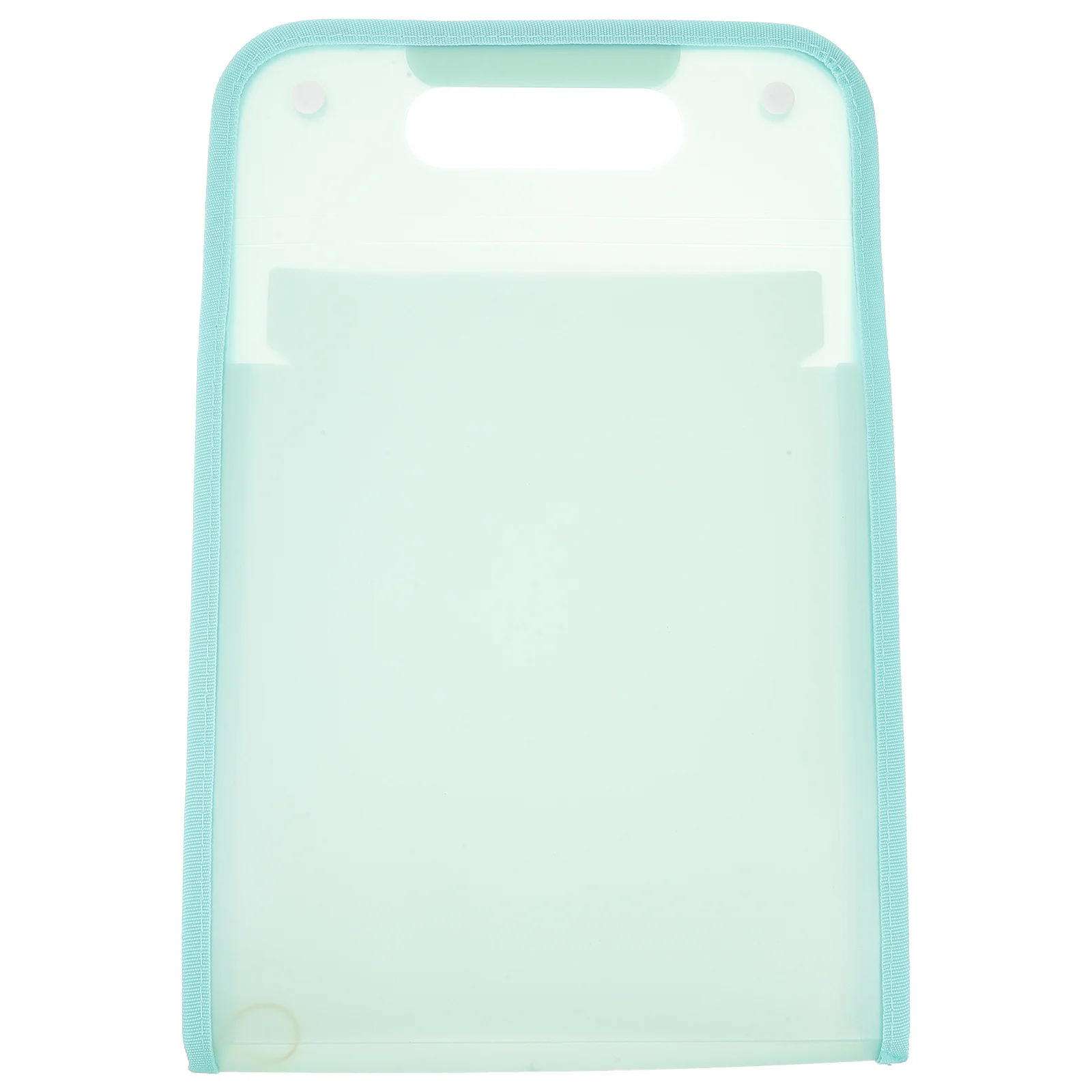 

Expandable Folder Holder Large Capacity Folder Accordion Document Green Abs Multi-layer Bag