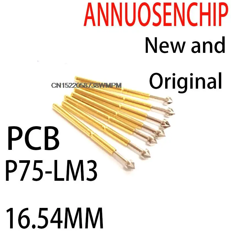 100 шт./лот новые и оригинальные Щупы для проверки печатной платы Φ 16 54 мм - купить