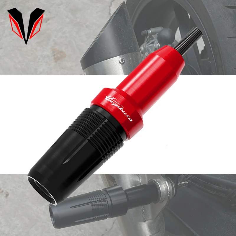 

Для SUZUKI HAYABUSA GSX1300R GSX 1300R 1999-2021 2022 2023 мотоцикл выхлопной ползунок Противоударная защита аксессуары