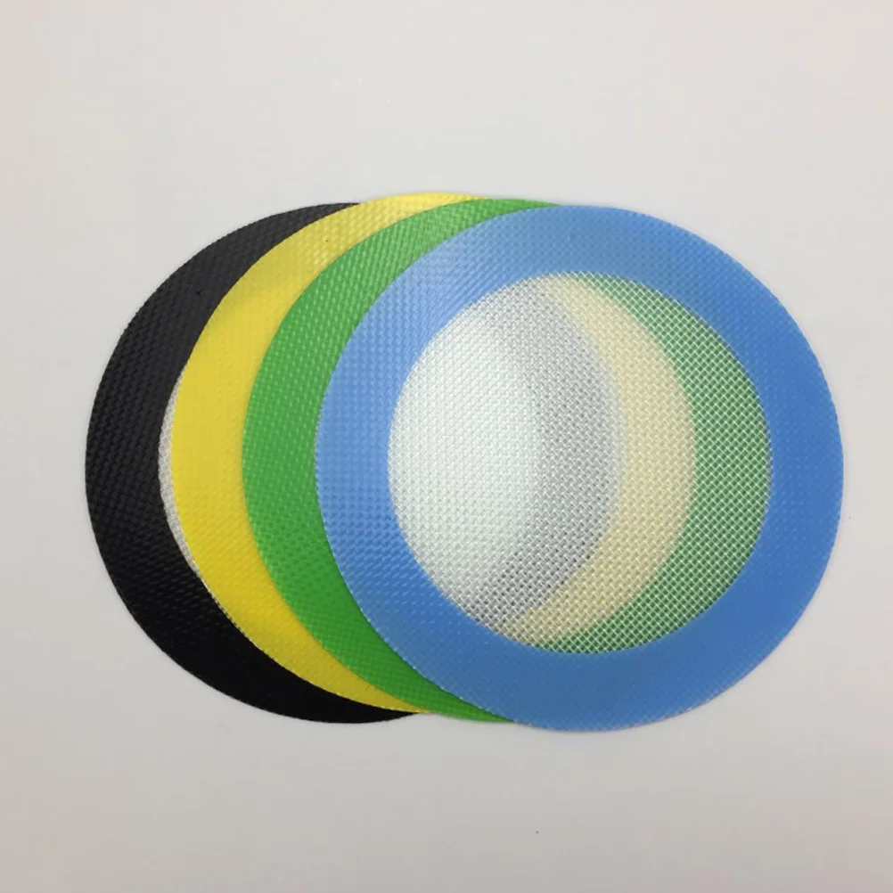 

3pcs Round Mat, Non- Pastry Mat Silicone Mat for Cooking Grilling