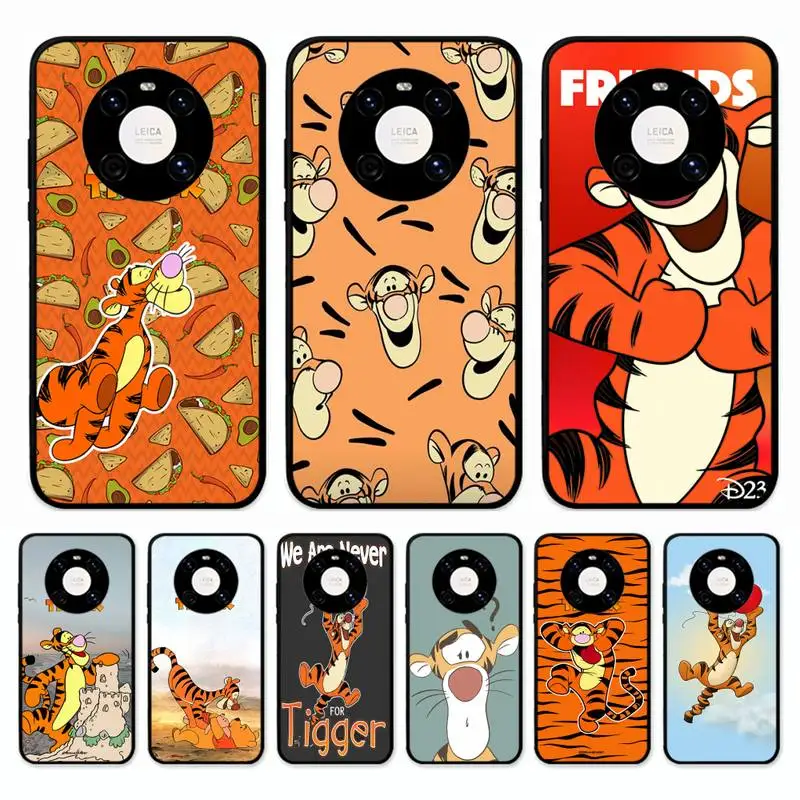 

Disney Winnie the Pooh tigger Phone Case for Huawei Mate 20 10 9 40 30 lite pro X Nova 2 3i 7se