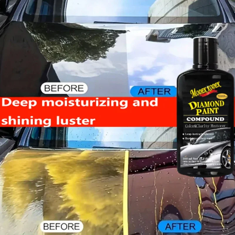 120ml Modek Kodek Quick Coat Car Wax Polishing Paste Hydrophobic Finishes and Detailing Suitable for All Vehicles