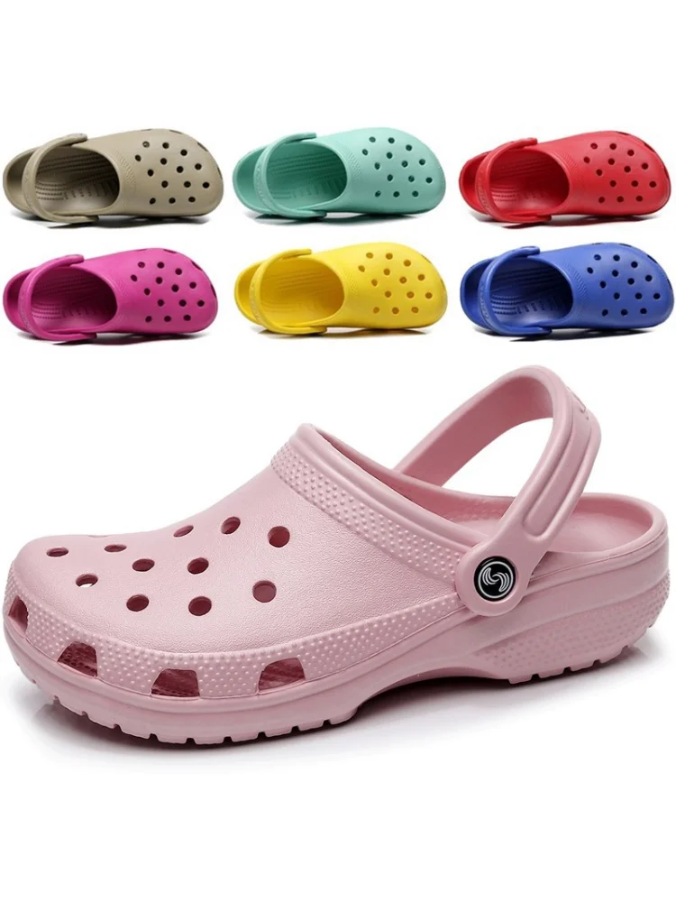 Women's summer Dieter beach shoes couple large size sandals men's jelly garden shoes