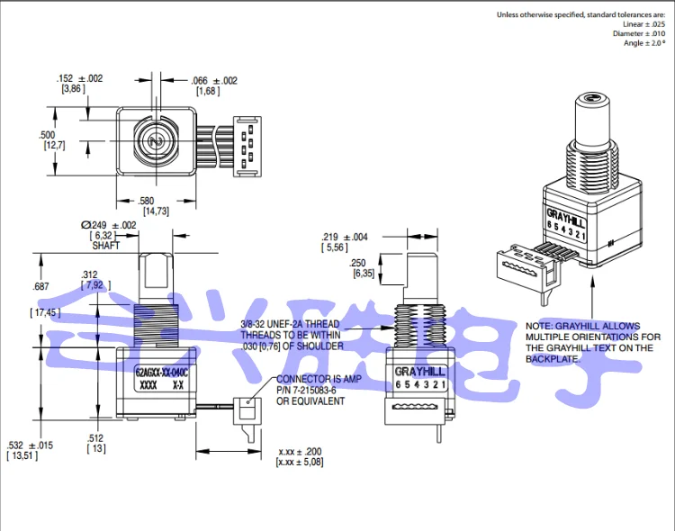 Фотоэлектрический кодировщик 62AGY22034 1 шт. монитор дистанционное управление
