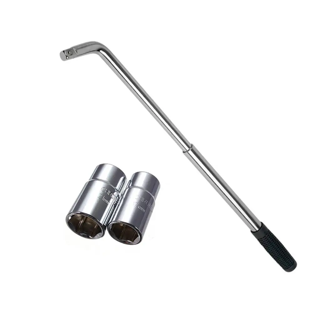 

Extendable Wheel Wrench Telescopic Spanner Lug Vehicle Remover for