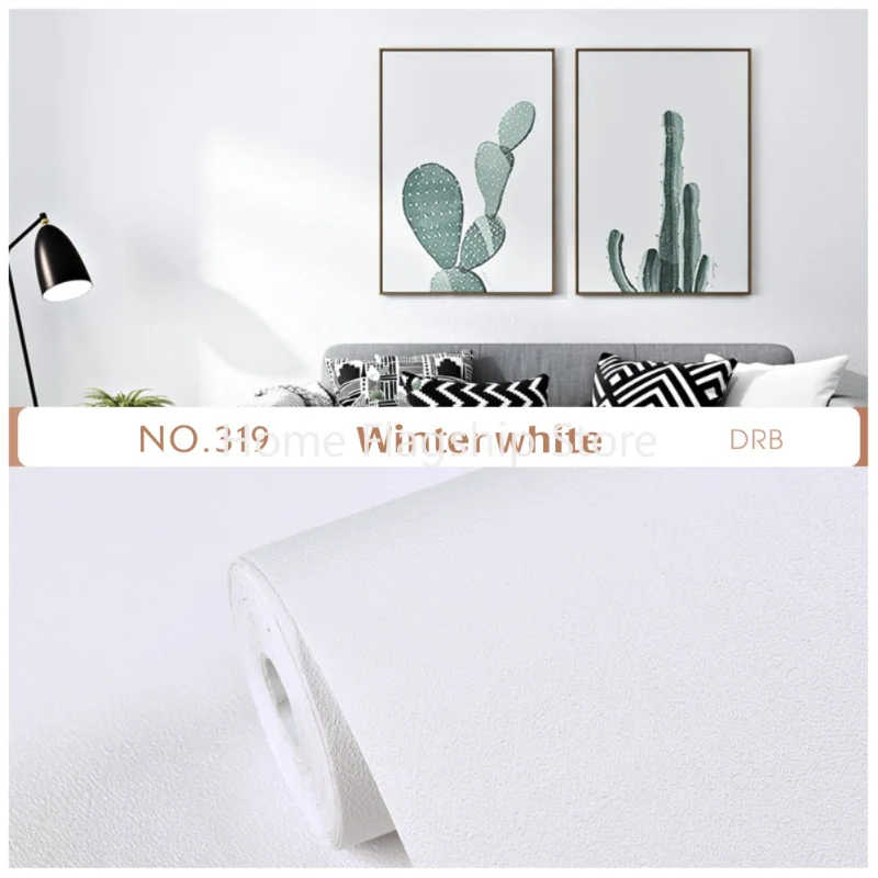 

Self-adhesive Wallpaper Decorative Vinyl Matt White Adhesive Paper for Livingroom Furniture Wall Kitchen Cabinets Decoration PVC
