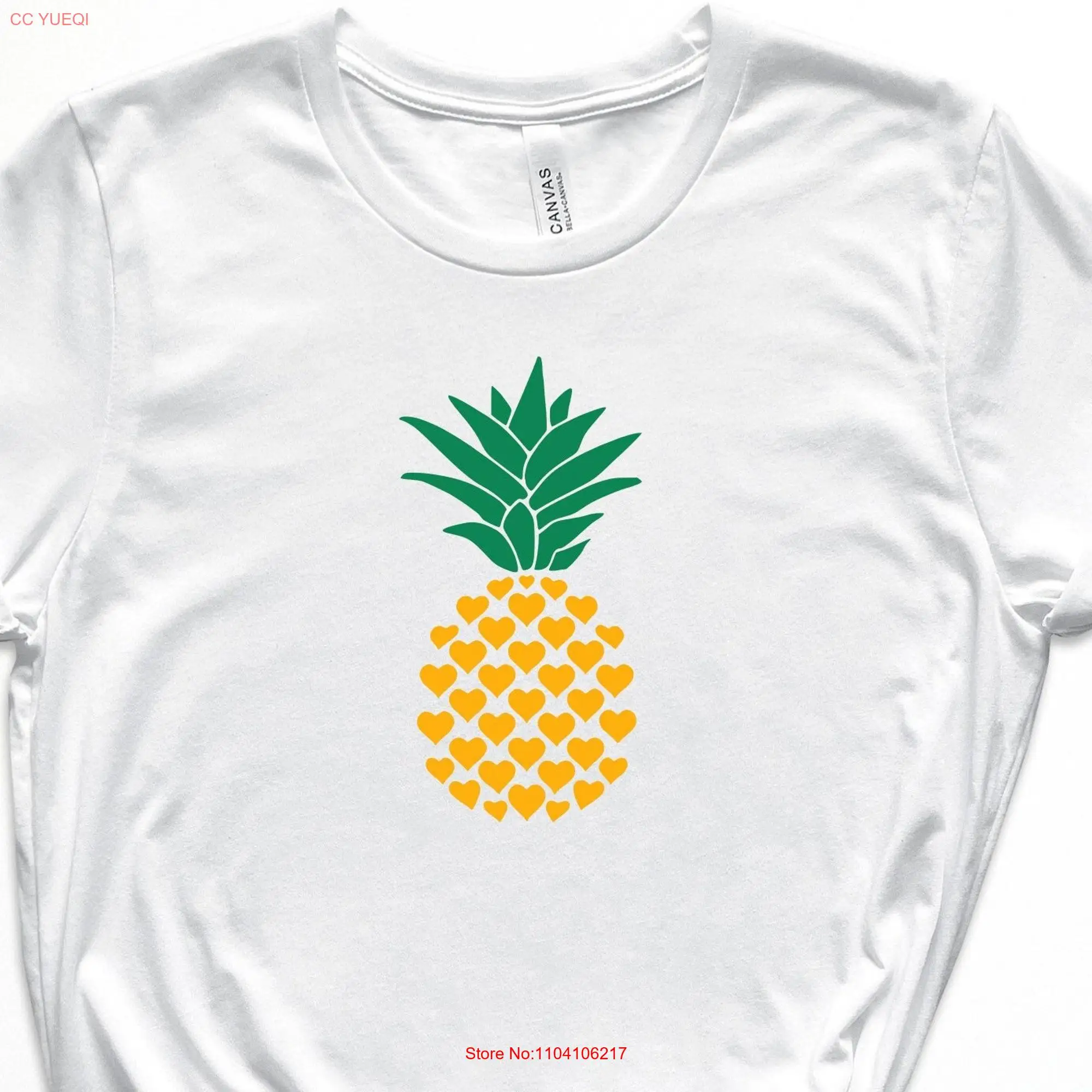 Симпатичная летняя футболка с изображением ананаса для отпуска путешествия