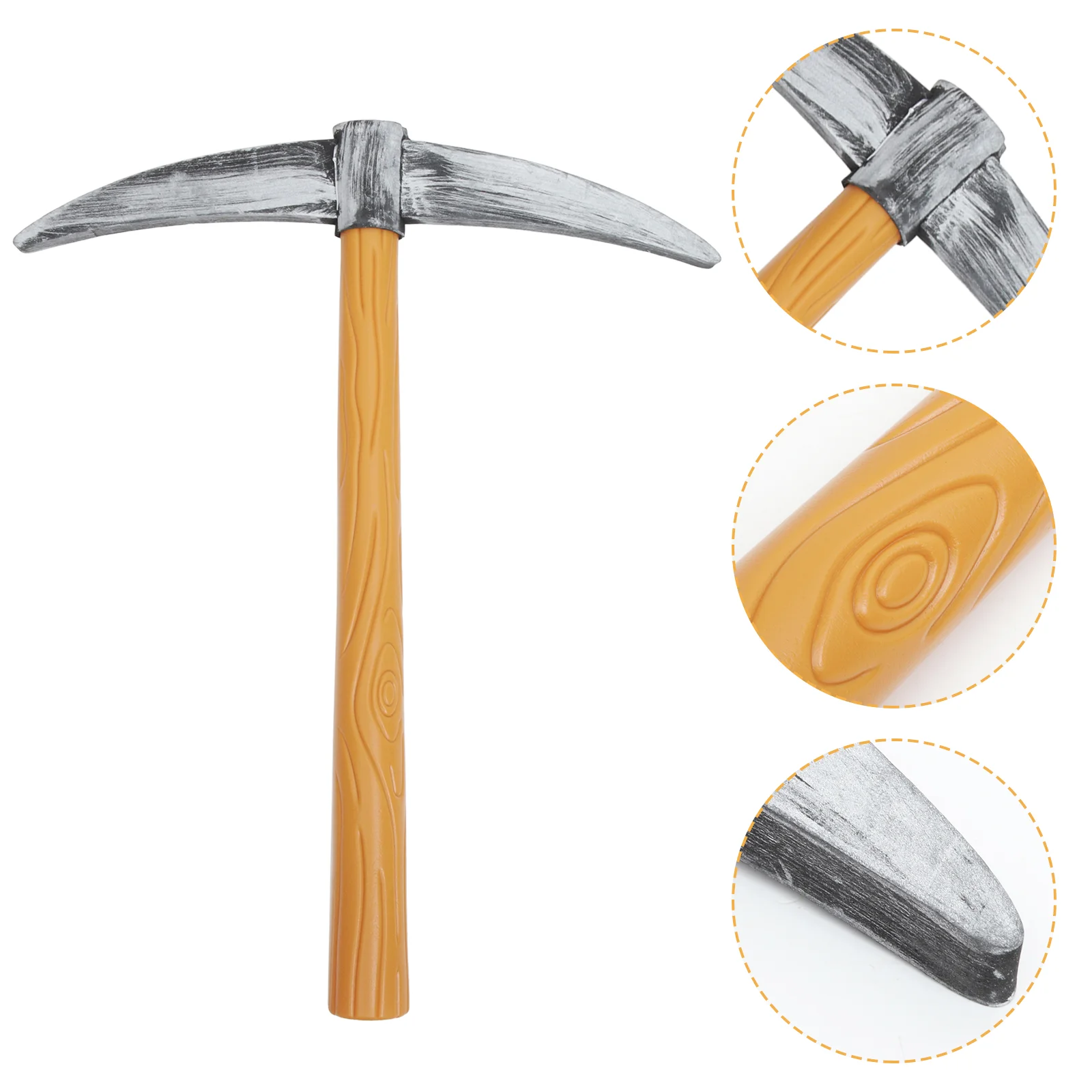 

Toy Makeup Spatulas Decorative Fake Pickaxe Model Adornment Party Decoration Craft Prop Sponge Photography Simulation Child
