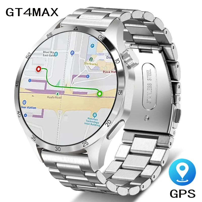 Смарт-часы для Huawei GT4 PRO 4 Pro AMOLED HD Bluetooth звонки GPS