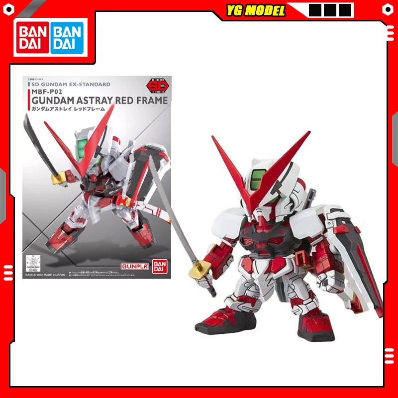 BANDAI SD Gundam EX Standard 007 набор модели Astray в сборе Оригинальные фигурки единорога крыла