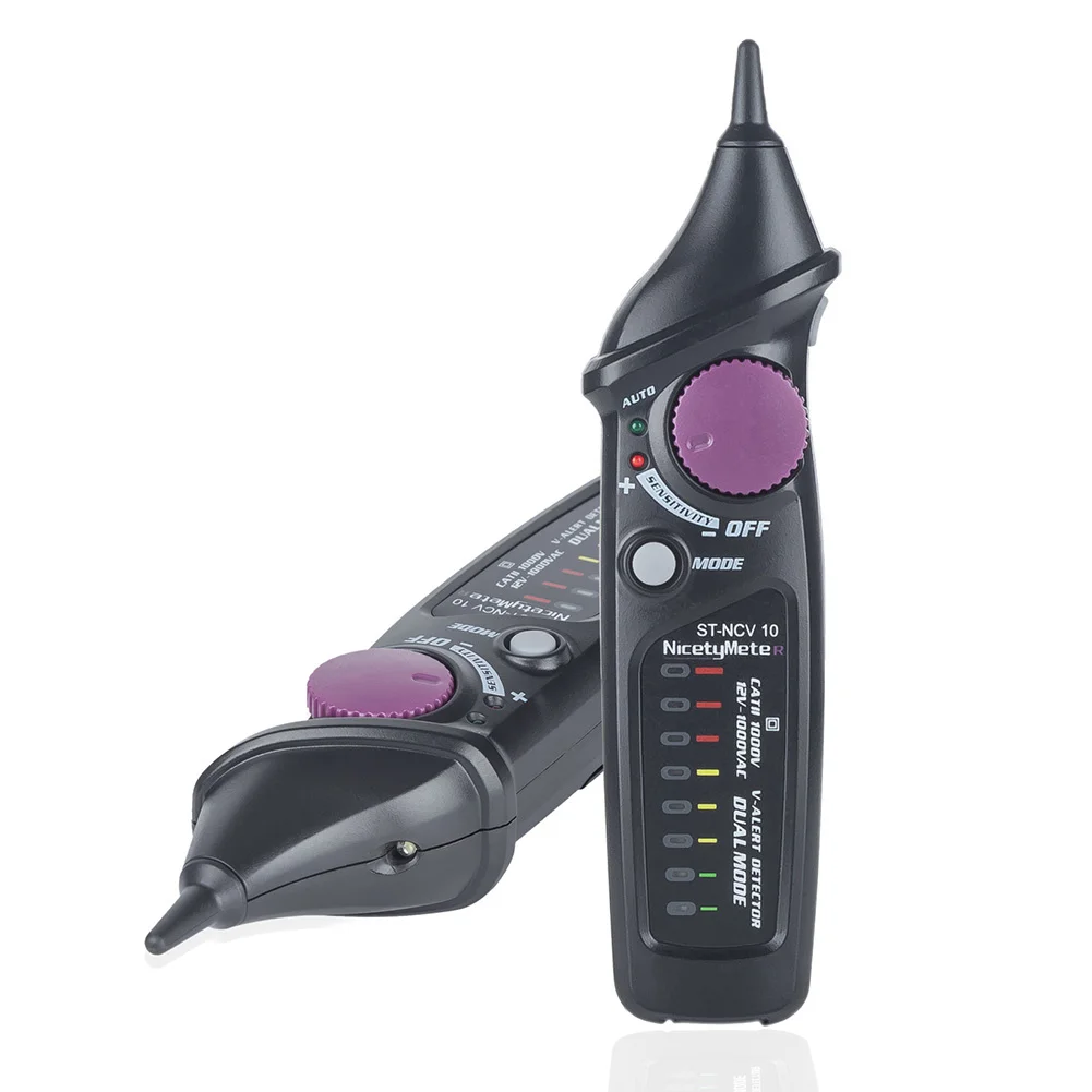 

Nicetymeter Socket Voltage Auto/manual Detector Non-contact Adjustable Mode Pen Tester Voltage Power Electric