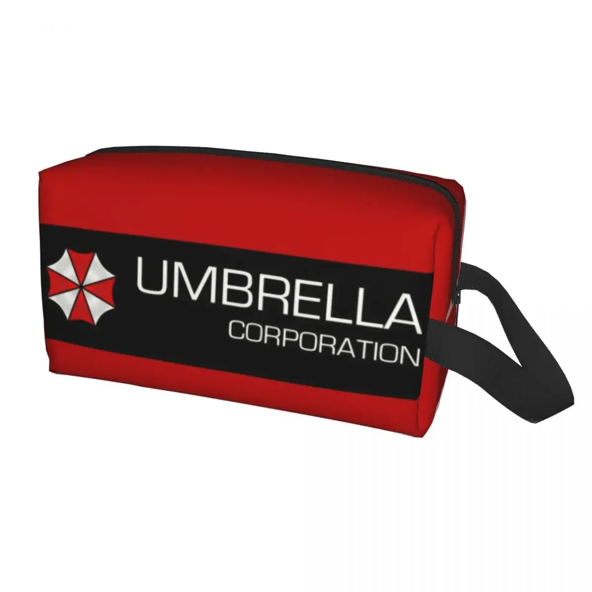 

Kawaii Video Game Cosplay Umbrella Corporations Travel Toiletry Bag Women Makeup Cosmetic Bag Beauty Storage Dopp Kit