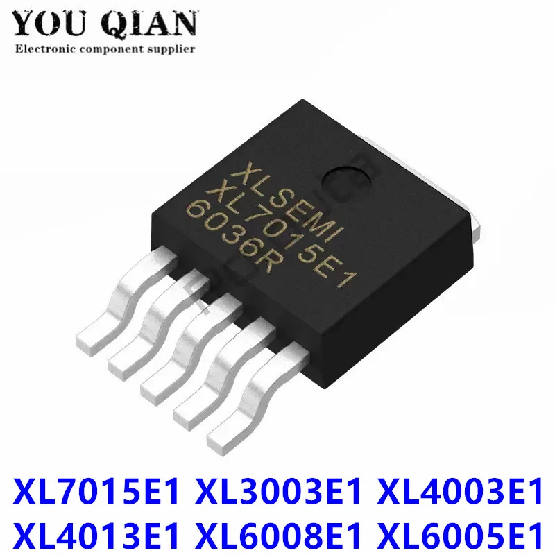 5 шт./лот, понижающий преобразователь постоянного тока XL7015E1 TO-252-5 XL7015 TO252 XL3003E1 XL4003E1 XL4003 XL4013E1 XL4013 XL6008E1 XL6008 XL6005E1