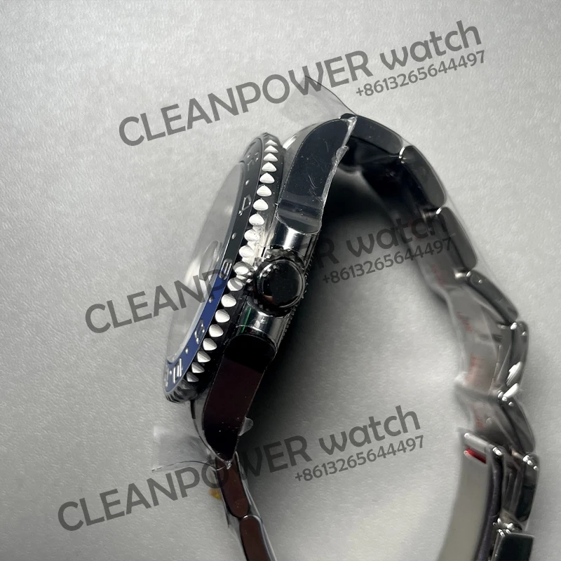 Clean Factory 126710 BLNR GMT Master синяя черная рамка супер идеальное качество VR3186 904L