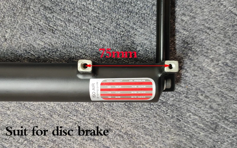 BUCKLOS велосипедная воздушная вилка 26 27 5 29 Mtb подвеска 1-1/8 ''коническая/прямая