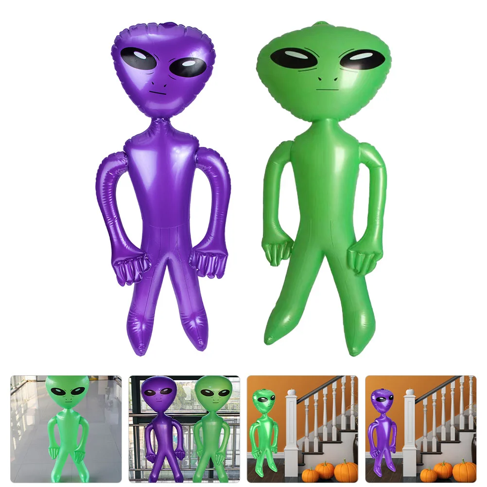 

Alien Inflatable Party Toys Halloween Balloon Blow Up Balloons Decorations Pool Decor Wall Rainbow Toy Ufo Birthday Huge Props