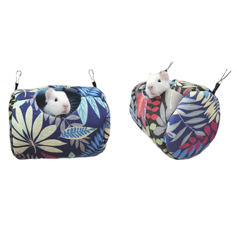 

Hamster Tube Toy Hanging Bed Cage for Hamster Rabbit Small Animals