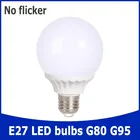 Светодиодная лампа E27 220 В 110 В 7 Вт 9 Вт 15 Вт 20 Вт SMD 2835, светодиодсветильник лампа s светильник ing G60 G70 G80 G95, энергосберегающие лампы