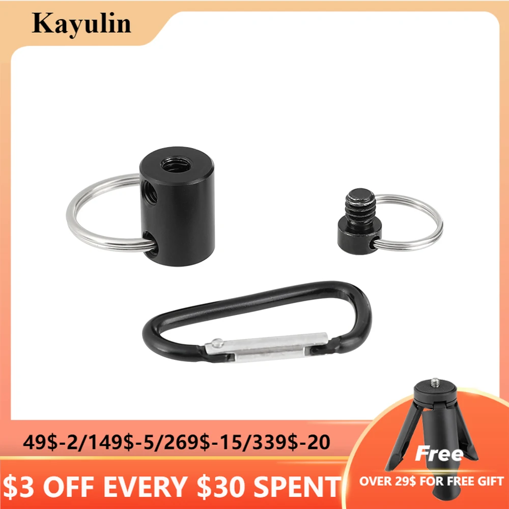 

Kayulin Tripod Hanger (1/4"-20) And 1/4" Split Ring Camera Screw Bolt