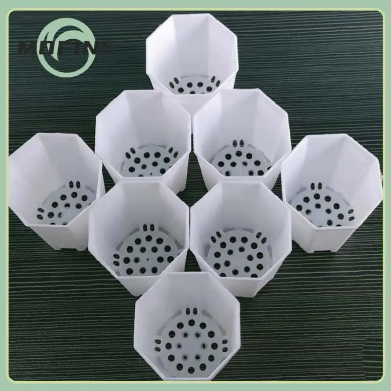 

2/4/6PCS Garden Supplies Fleshy Plants Potted Durable With Tray Flower Pot Minimalist Thickened Flower Plate Planters Flowerpot