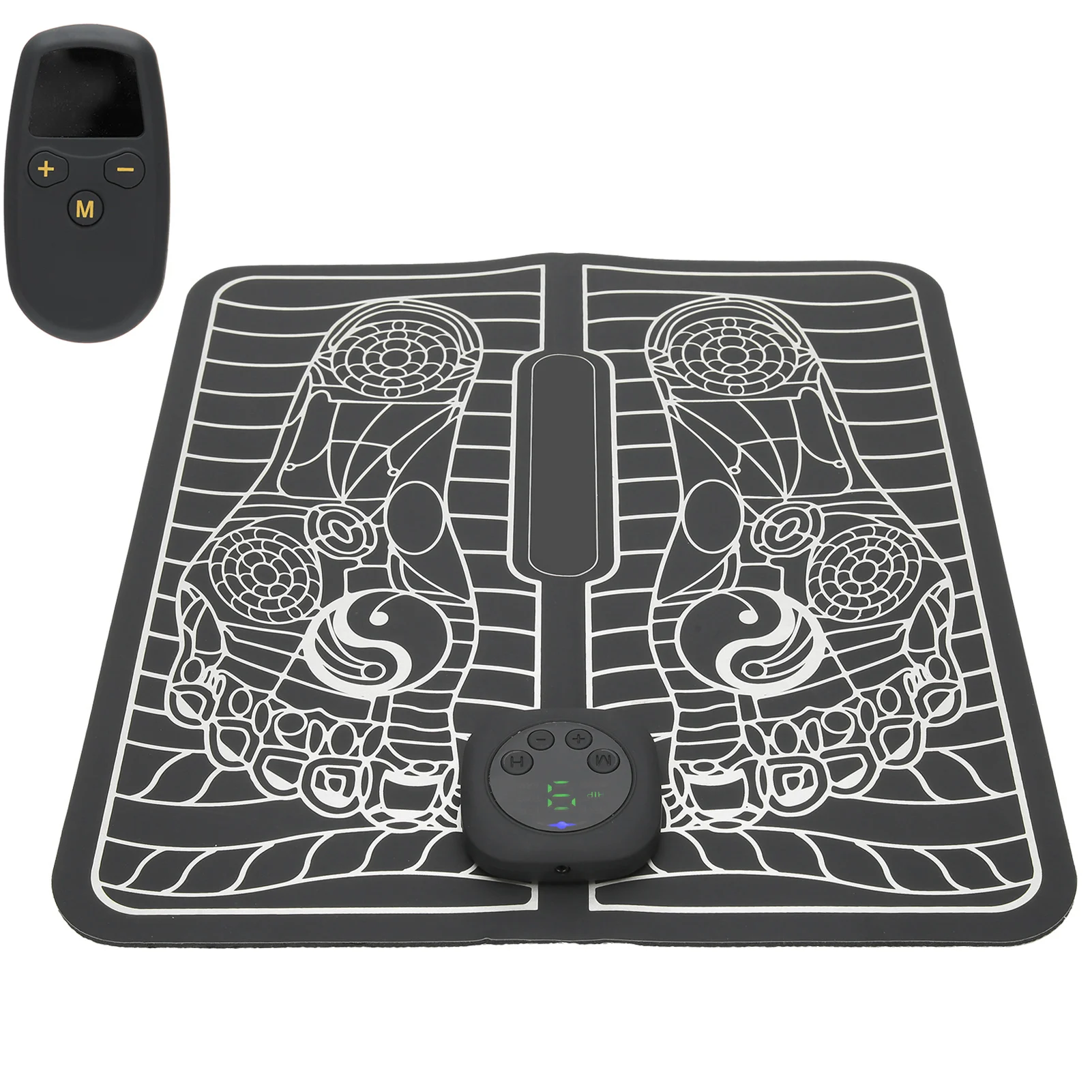 

Electric Foot Massage Pad EMS 6 Modes Muscle Stimulator Foot Massage Mat Improve Blood Circulation Relieve Pain Health Care