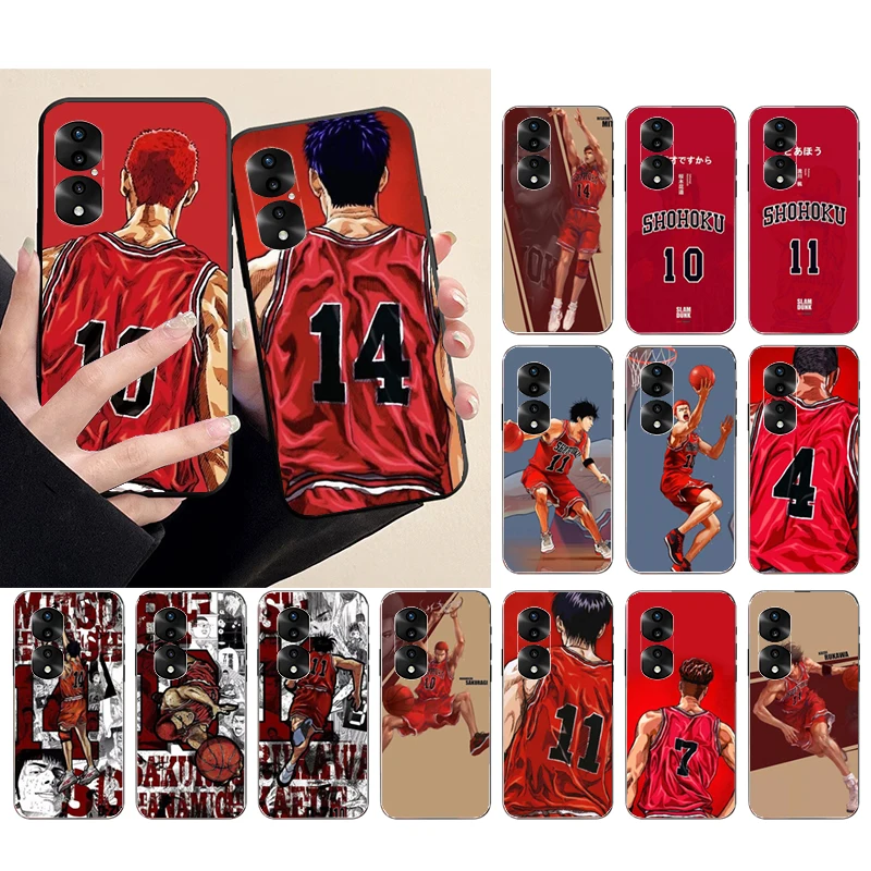 

Phone Case For Huawei P50 Pro P30 P40 Lite P40Pro P20 lite Honor 9A 10XLite 8X 20 8A 10I Slam Dunk Sakuragi Hanamichi Case