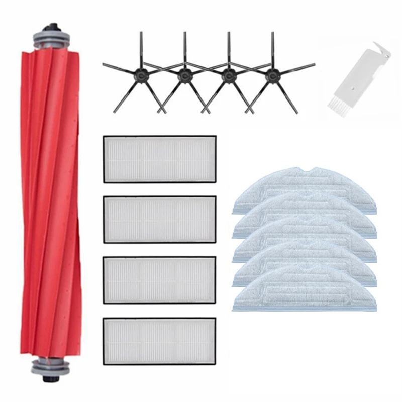 

New 15PCS Main Roller Brush For Xiaomi Roborock S7 T7S T7S Plus Robot Vacuum Cleaner Hair-Free Extractor Spare Parts