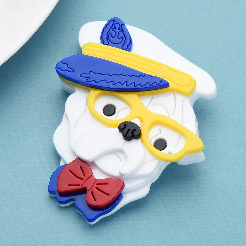 Акриловая Детская Брошь Wuli &amp baby для женщин брошь офиса в стиле морской полиции