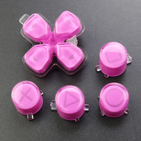 1 Упаковка, Желеобразная Кнопка, D-pad, Триггерные Кнопки ABXY Для Контроллера PS5, PlayStation 5, Запасные Части Для Геймпада