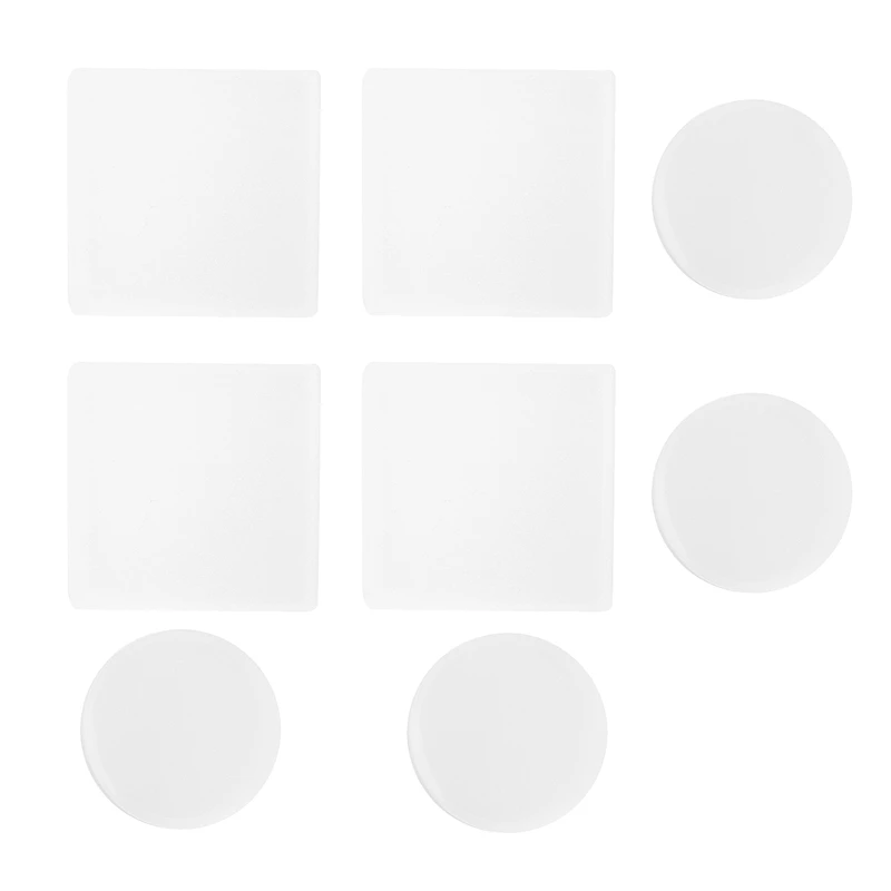 

Набор пресс-форм для смолы, силиконовые формы для смолы, подставки «сделай сам», круглые и квадратные формы для эпоксидной смолы, набор для р...