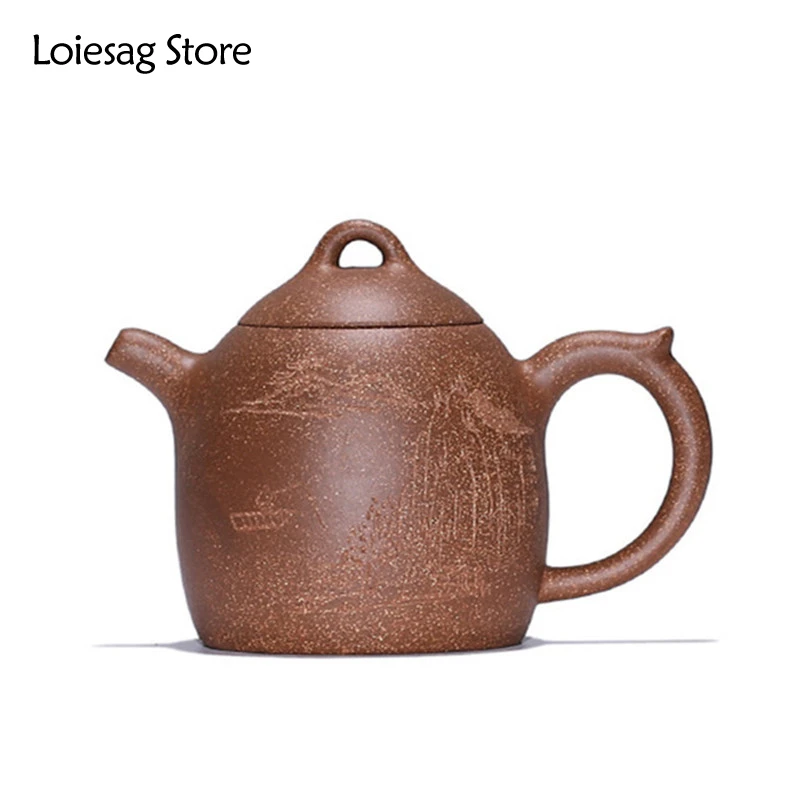 

Чайный горшок из исинской фиолетовой глины, 390 мл