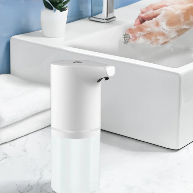 

Automatic Soap Dispenser USB Charging Smart Foam Machine Home Infrared Sensor Foam Soap Dispenser Hand Sanitizer 350ML