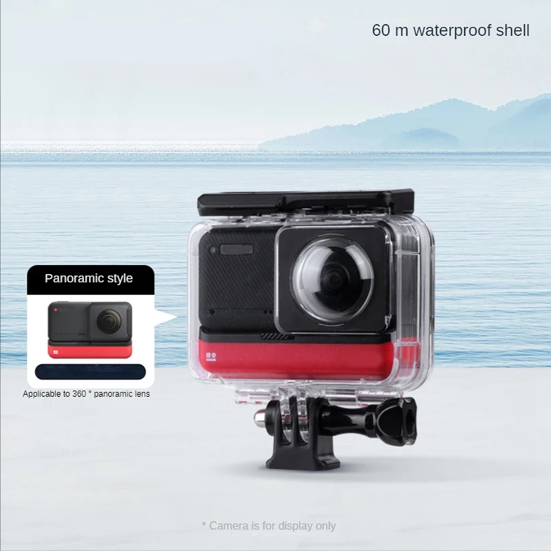 Панорамная версия Сменный Чехол для дайвинга аксессуары камеры Insta360 ONE RS с двумя