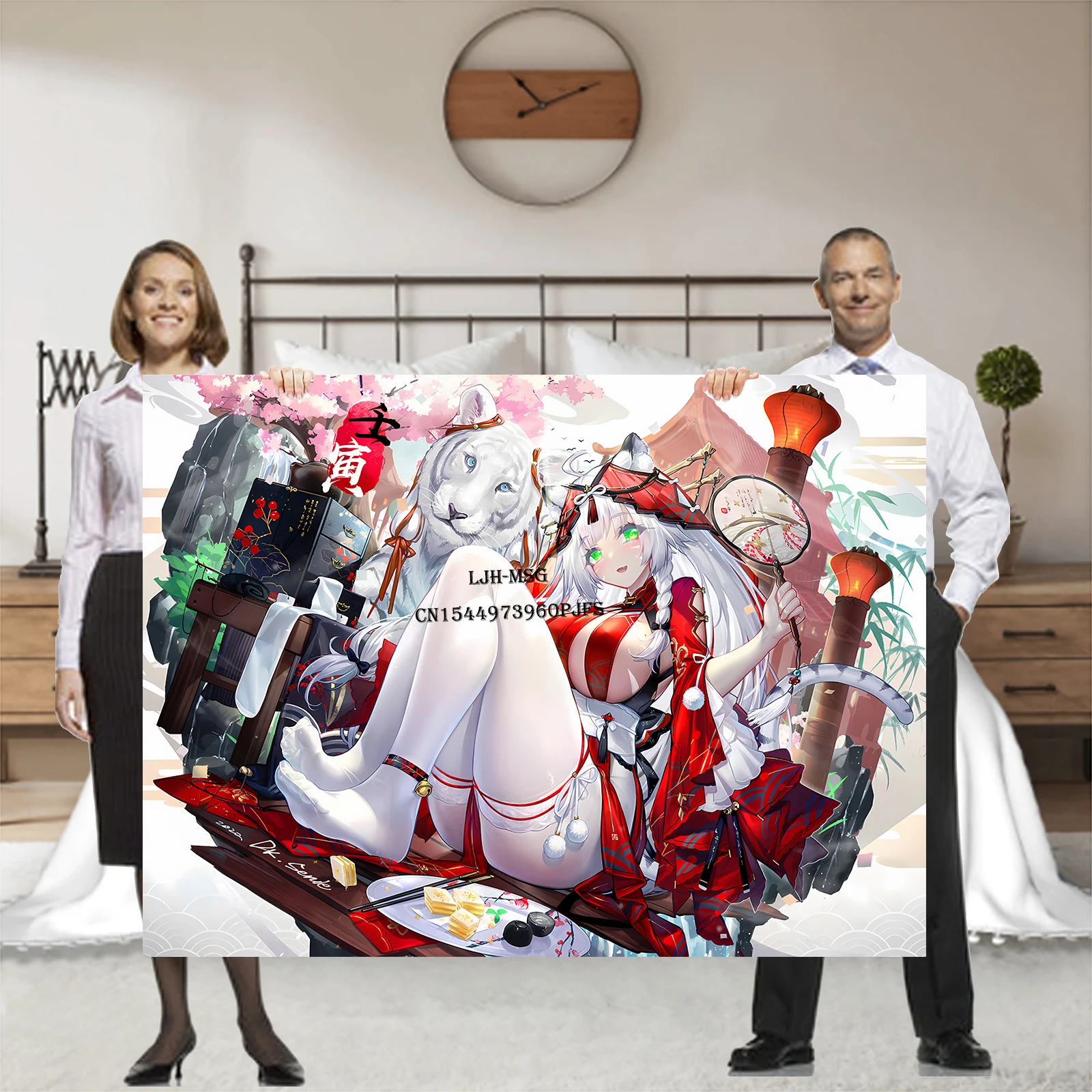 

Одеяло Kawaii в стиле аниме «Фея девушка», милые обои Miko манга, мягкое фланелевое одеяло, одеяло для видеоигр для фанатов аниме и Otaku Waifu