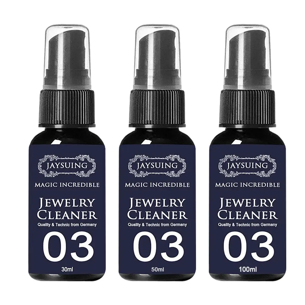 

Portable Jewelry Cleaner Cleaning Solution Tarnish Remover , Ingredients