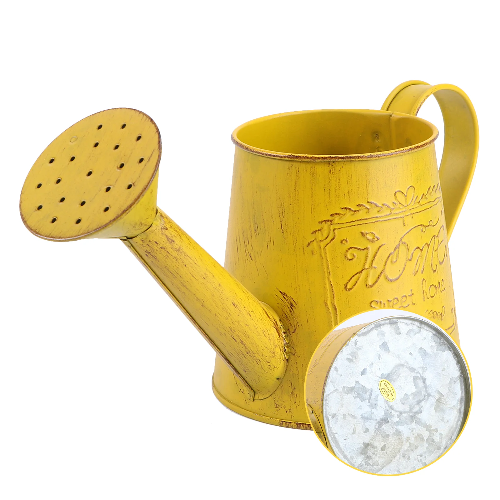 

Деревенская потертая ваза, искусственная ваза с ручкой, новый декоративный плантатор для садоводства, балкона, домашний цветочный магазин