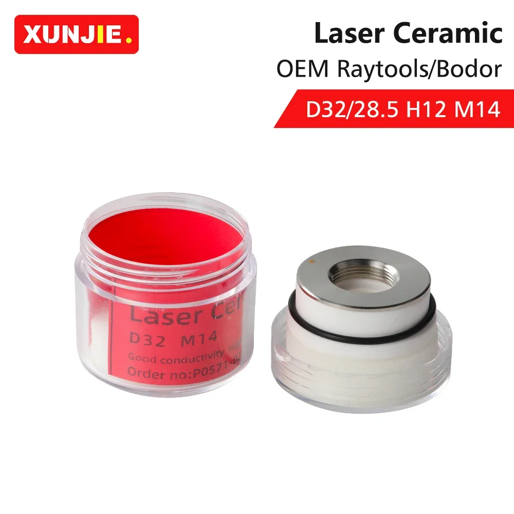 

Держатель сопла Raytools BT240S BM109 BM111 BM114S, керамический держатель сопла диаметром 32 мм для волоконного лазера, оригинал