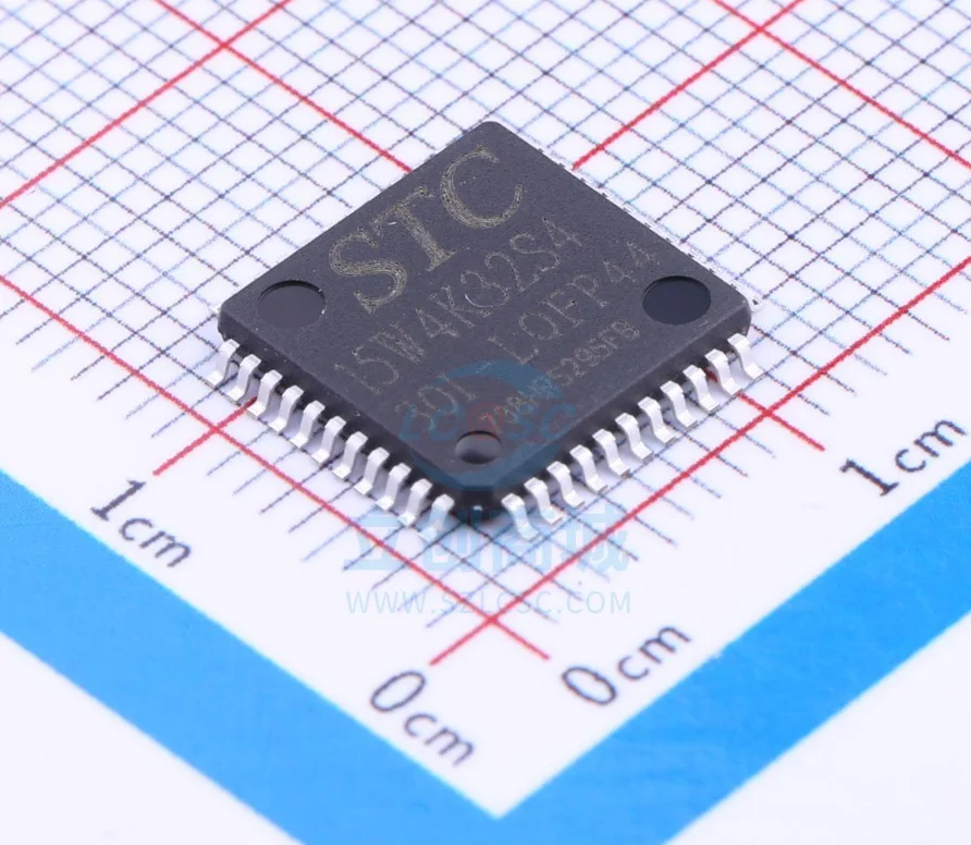 

100% New Original STC15W4K32S4-30I-LQFP44 Package LQFP-44 New Original Genuine Microcontroller IC Chip (MCU/MPU/SOC)