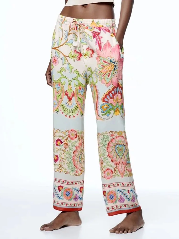 

Vacation Cropped Loose Pants & Capris
