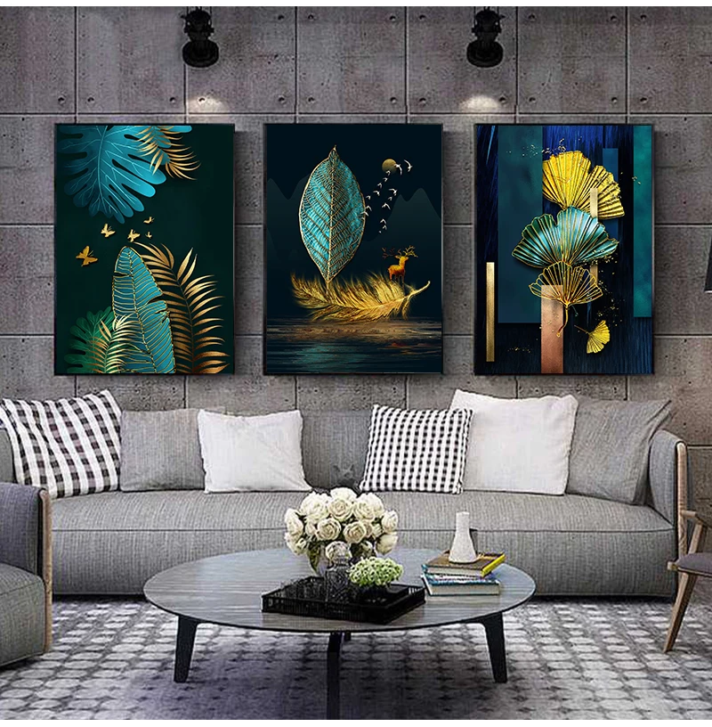 

5D DIY Вышивка крестиком, зеленые и золотые алмазные картины, пейзаж, мозаика, полная квадратная вышивка, Настенная картина, строительный пода...