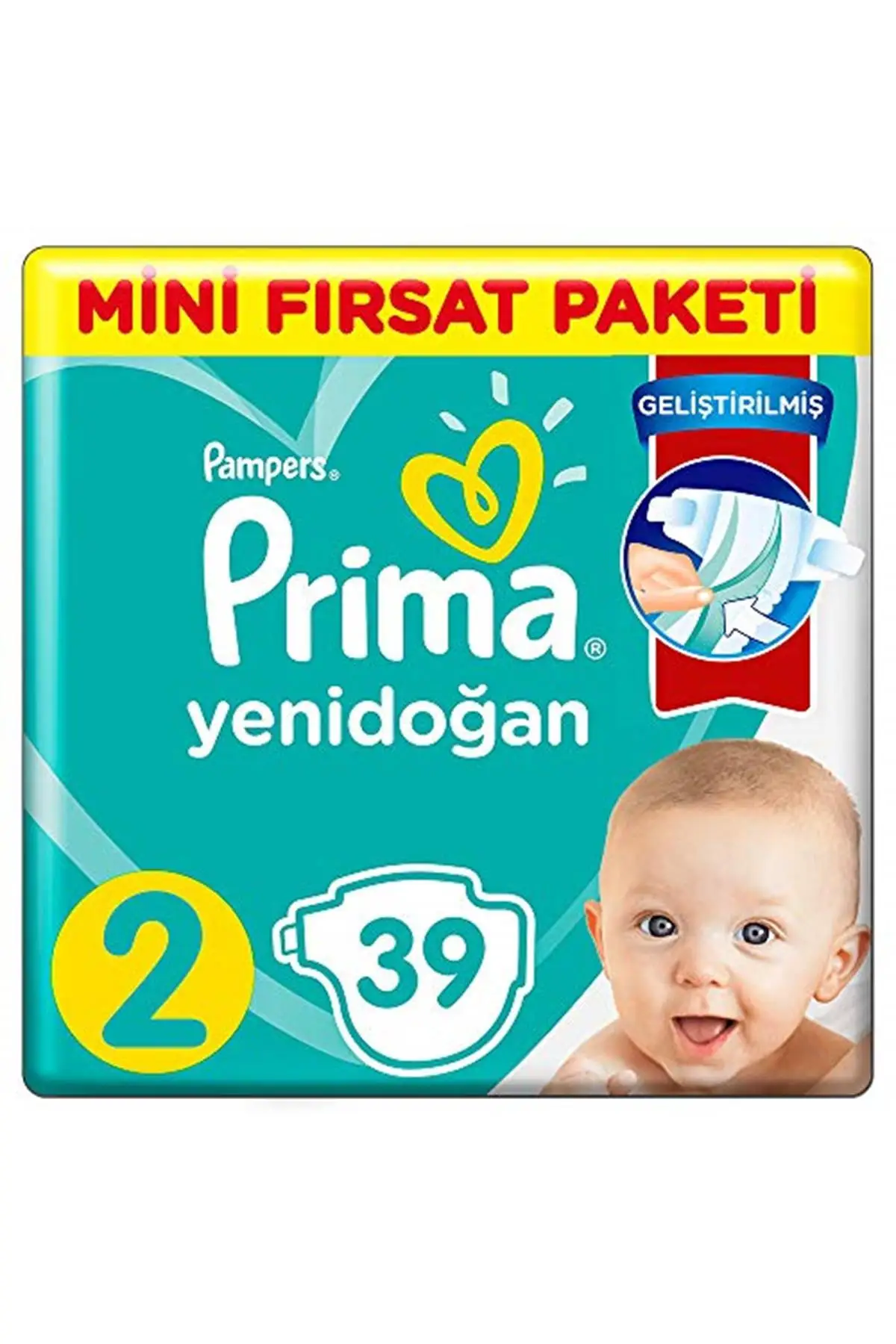 

Brand: Pampers Diapers Active Baby 2 Size 39 Pcs Standard Package Category: Baby Diapers