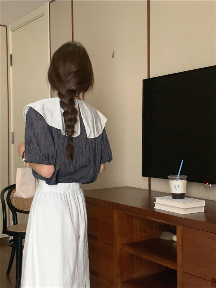 Женская блузка женская рубашка летние женские блузки макси блузы повседневные