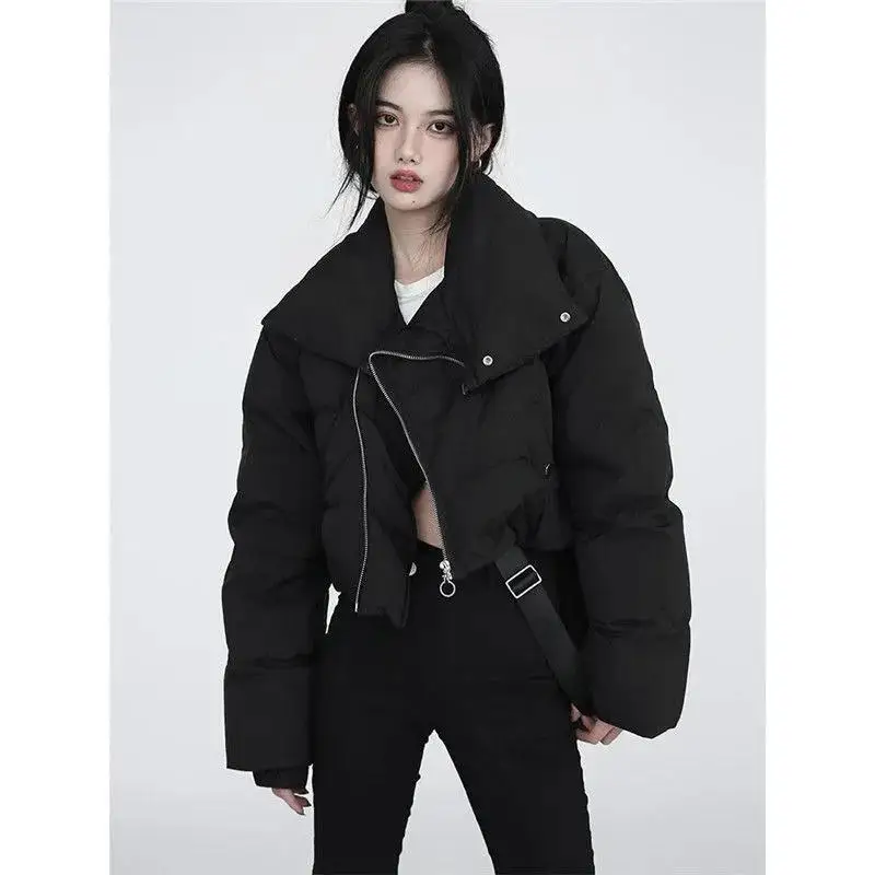 

Woman Thicken Warm Parkas Female Casual Solid Color Big Pocket Loose Hooded Coat Jackets Outerwear Parkas Ladies Jacket G167