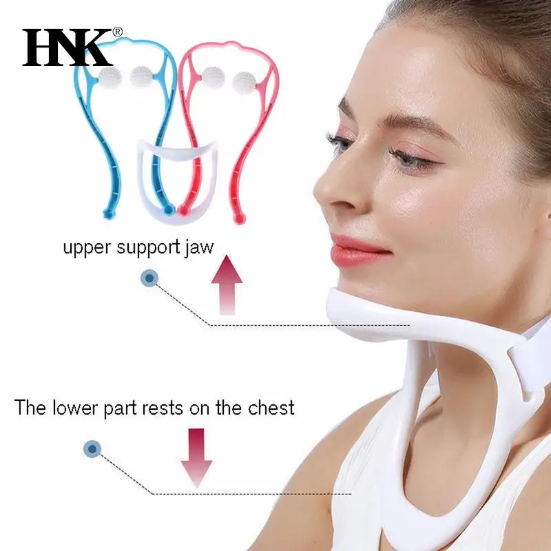 

Neck Brace Support Posture Improve Pain Caused By Bowing Your Head Health Care Girth Adjustable Correct Effectively Stretcher