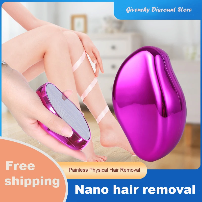 2022 New Painless Physical Hair Removal laser Epilators stone Crystal Hair Eraser Safe Reusable Body Beauty Depilation Tool