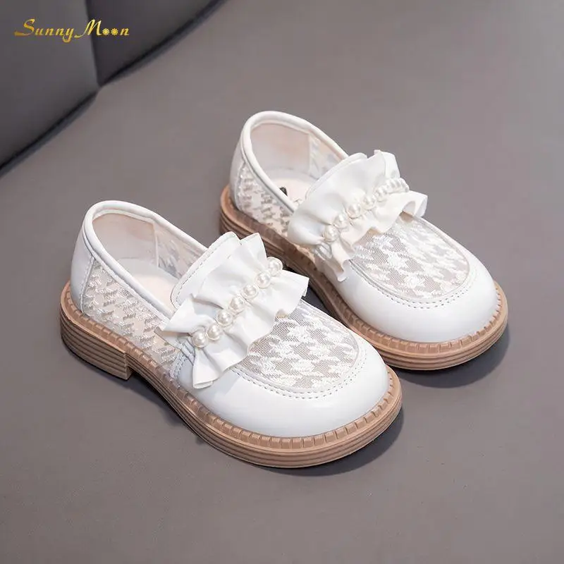 

Fashion baby Girl infant toddler child Princess wind solid color breathable mesh surface non-slip soft soled small shoes