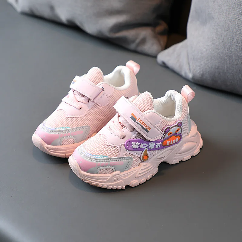

Size 21-30 Baby Casual Shoes Breathable Mesh Sport Shoes For Kids Boys Running Sneakers For Children Trainers tenis for 2-10 y
