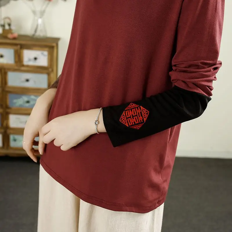 Двусторонний флисовый топ-поло с воротником-черепаховым воротником женский топ