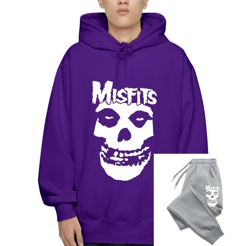 

Title: Misfits Classic Fiend S M L XL 2XL Black Hoody
